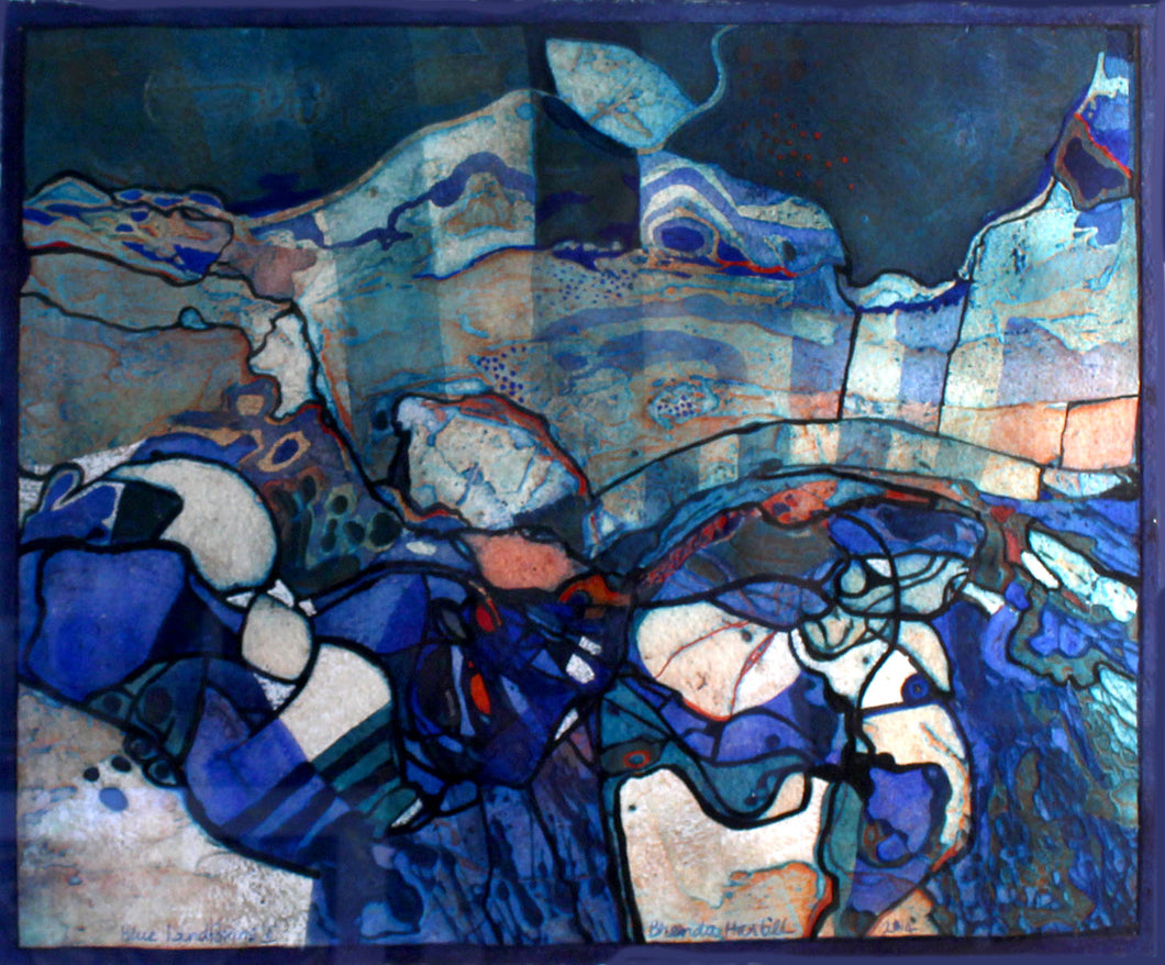 Blue Landforms I