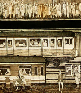 Trainscape IV Waterloo (coloured)